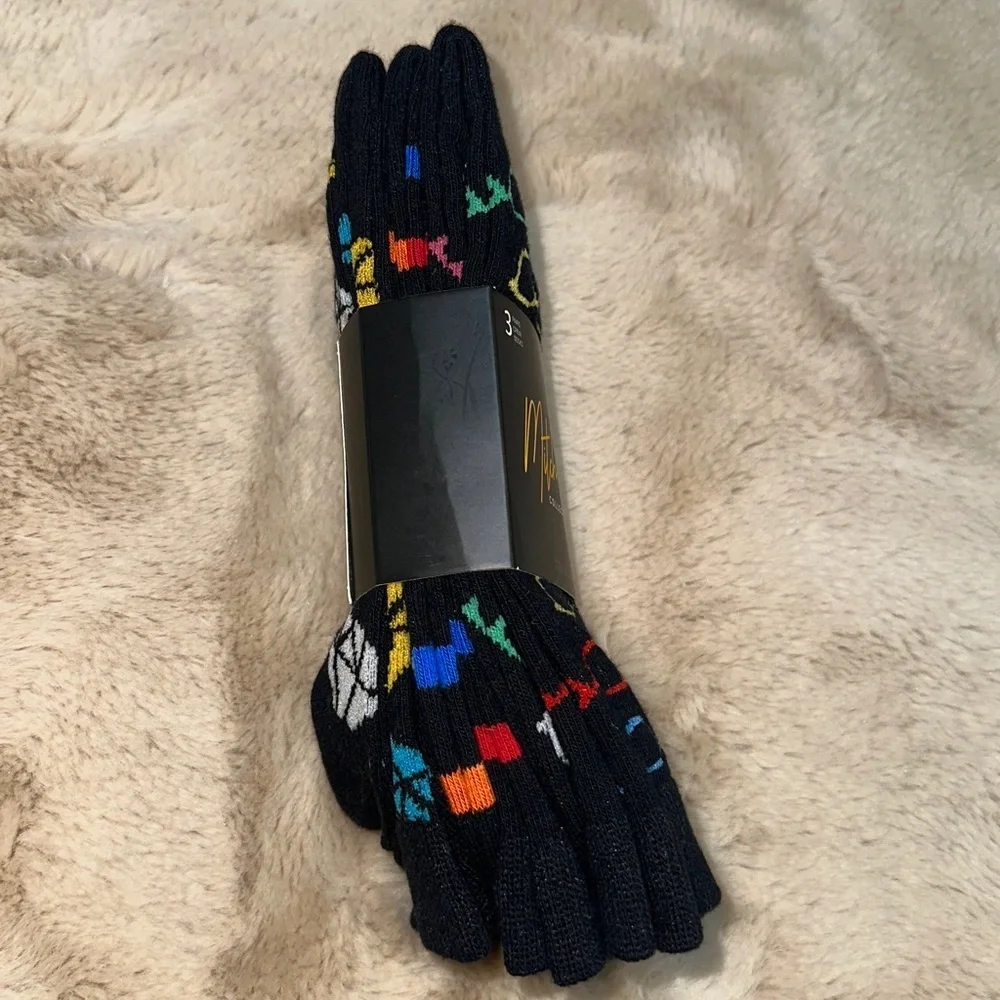 NEW Mitch Bogen 3 pack socks